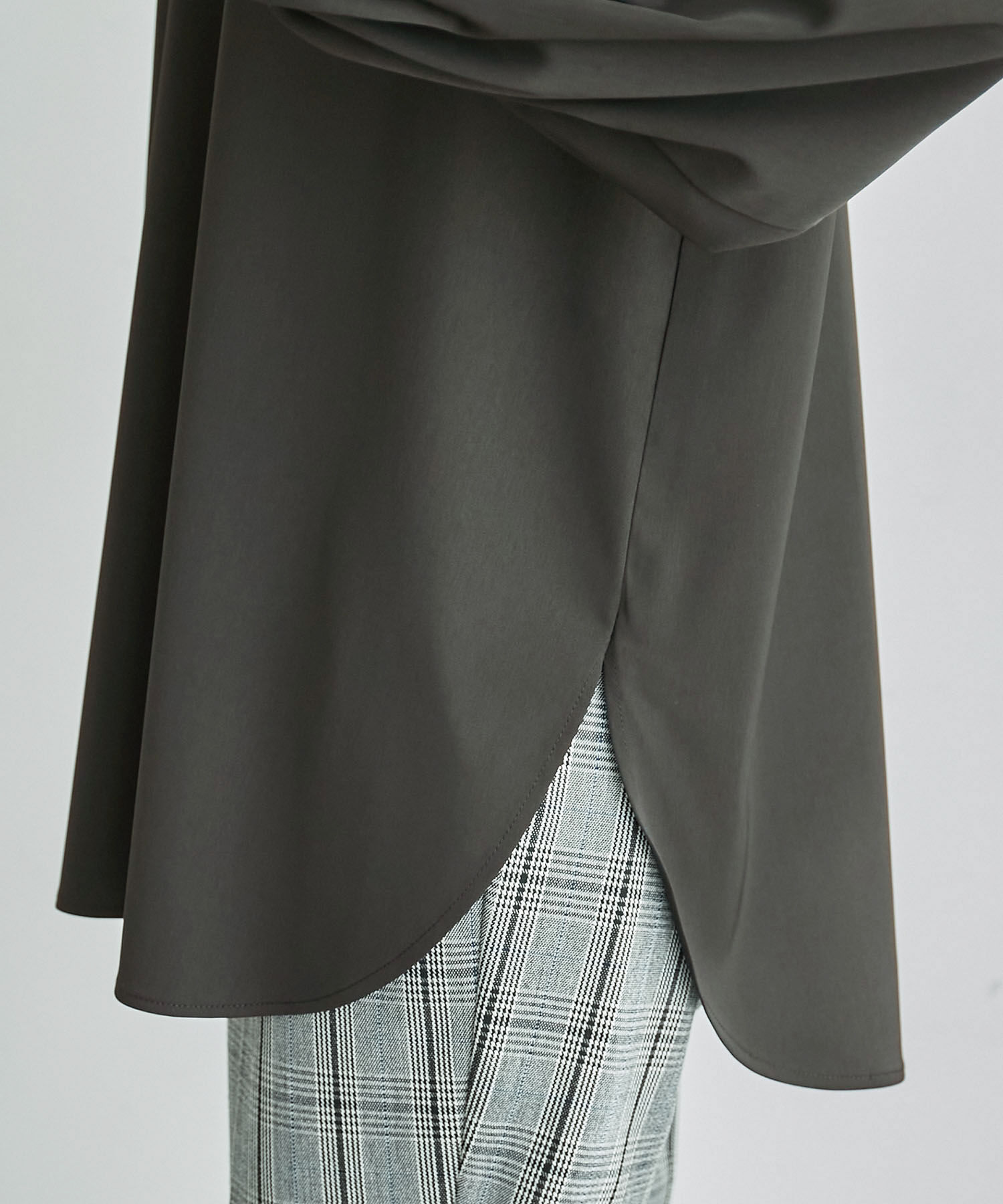 Rope&rsquo;Picnic「フリルカラーチュニックブラウス」|シャツ・ブラウス|