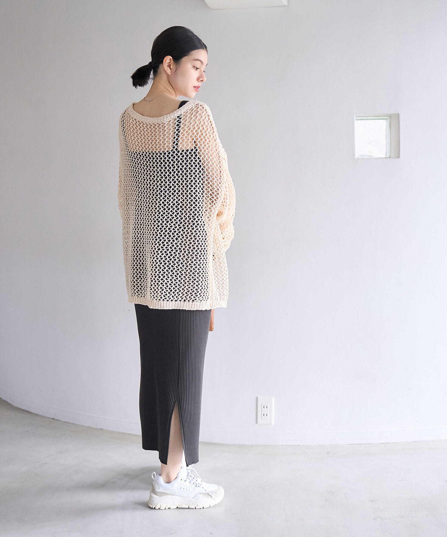 ROPE' PICNIC R「メッシュニットトップス」|ニット・セーター|