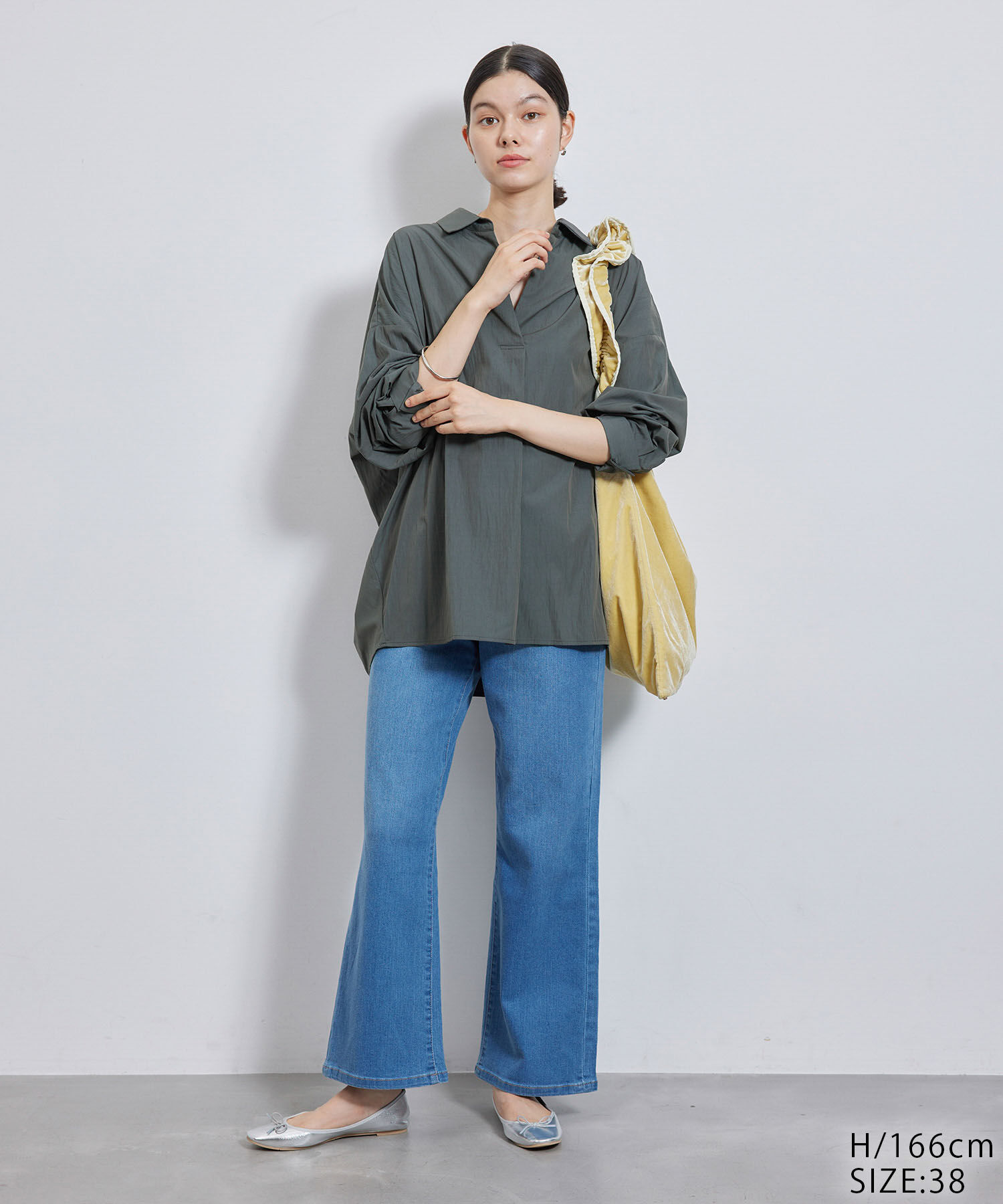 Rope&rsquo;Picnic「ニュアンススキッパーシャツ」|シャツ・ブラウス|