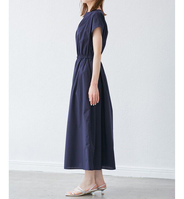 Rope&rsquo;Picnic「【UVカット・接触冷感・イージーケア】スキッパーシャツワンピース」|ワンピース|