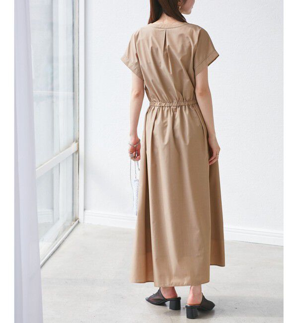 Rope&rsquo;Picnic「【UVカット・接触冷感・イージーケア】スキッパーシャツワンピース」|ワンピース|