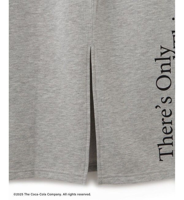 Rope&rsquo;Picnic「【Coca-Cola】【汗染み加工・セットアップ対応】ラメ入りミニ裏毛アイラインスカート」|スカート|