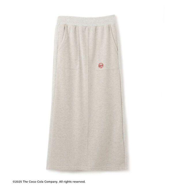 Rope&rsquo;Picnic「【Coca-Cola】【汗染み加工・セットアップ対応】ラメ入りミニ裏毛アイラインスカート」|スカート|