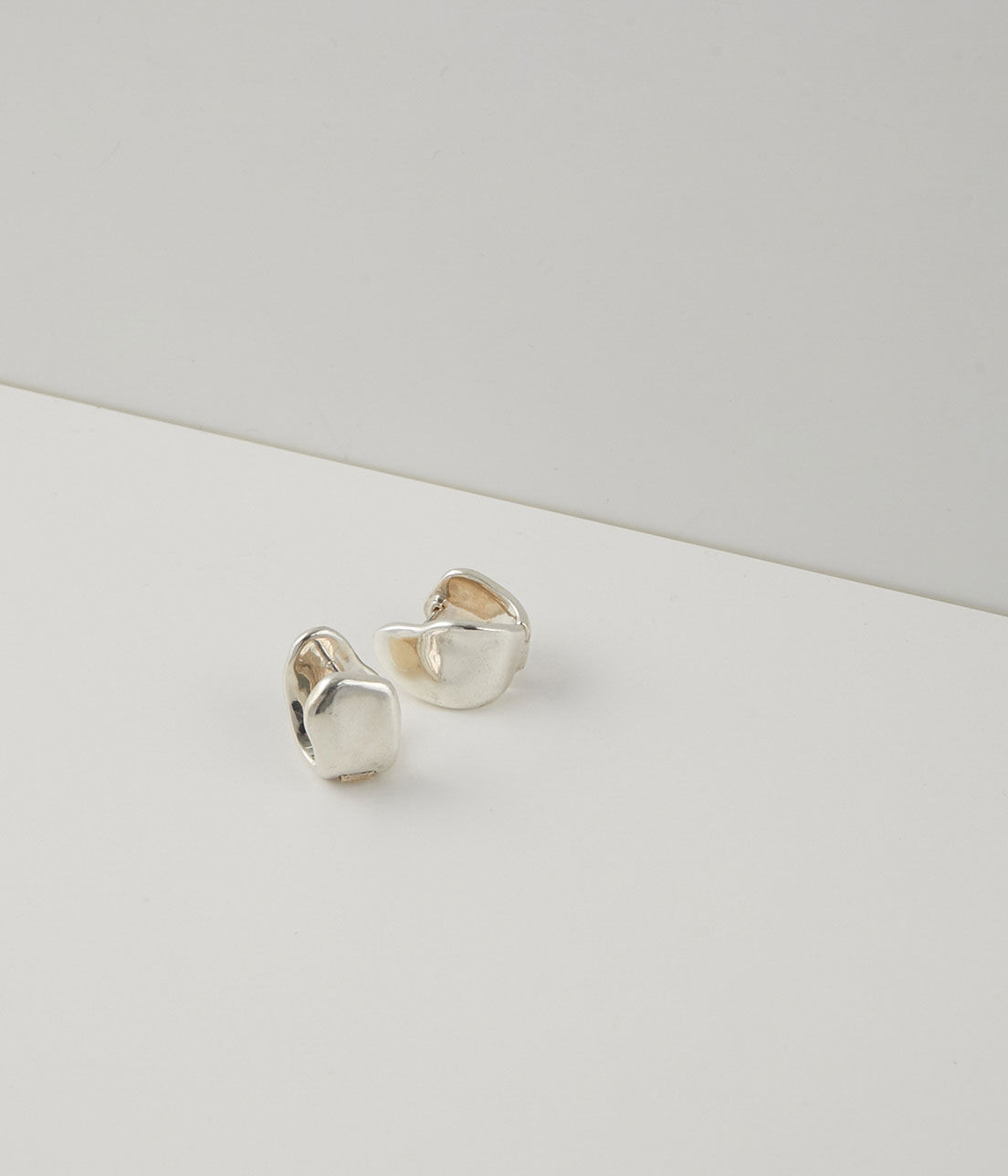 ADAM ET ROPE'「SILVERリーフモチーフピアス」|ピアス|シルバー(93)