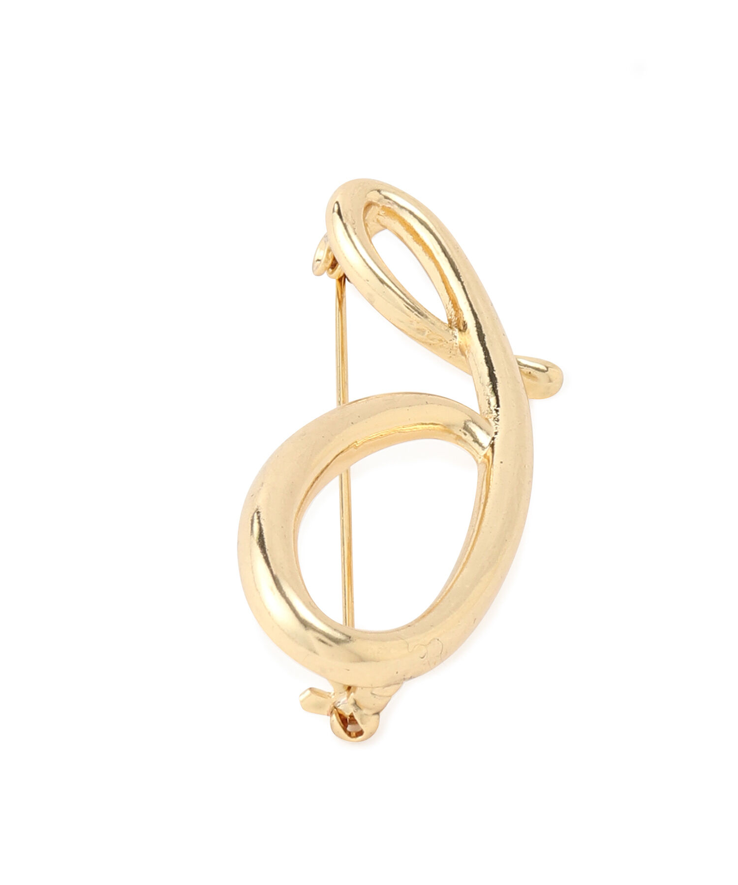 ADAM ET ROPE'「イニシャルブローチ」|ブローチ・コサージュ|