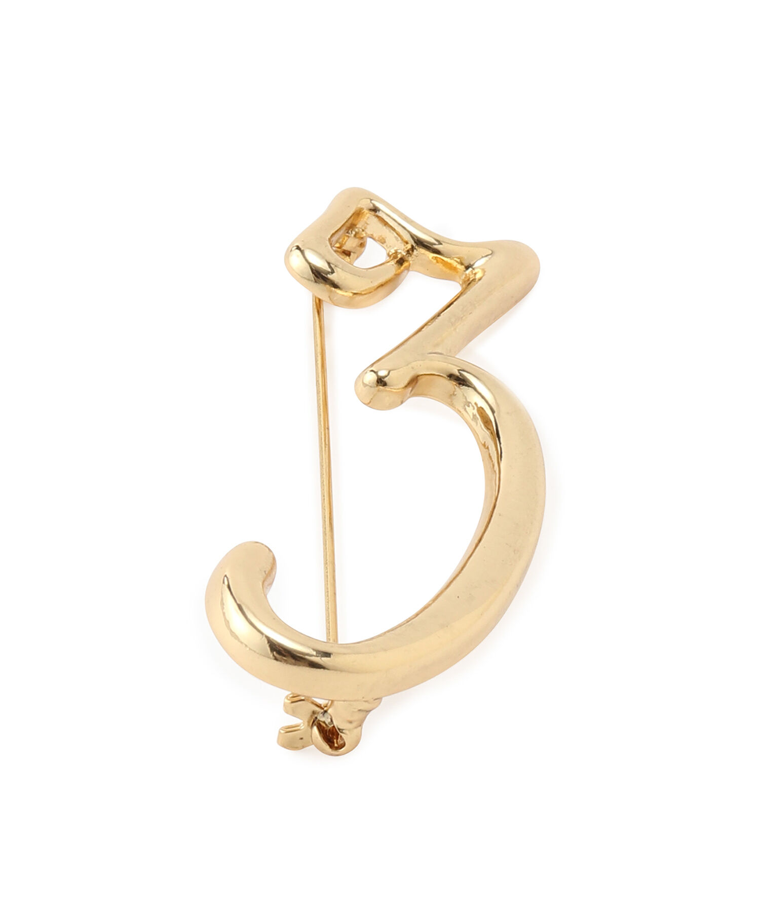 ADAM ET ROPE'「イニシャルブローチ」|ブローチ・コサージュ|