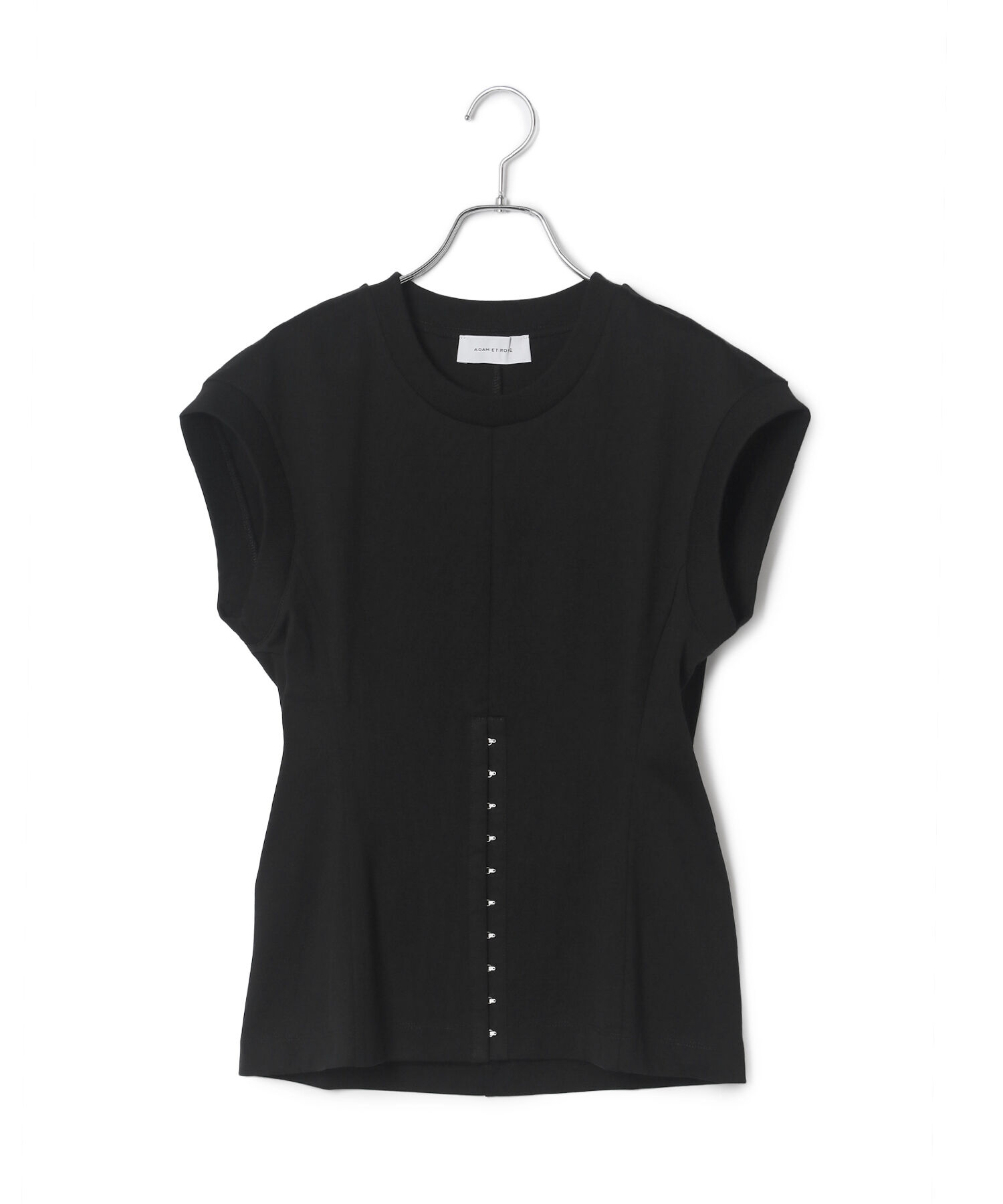 ADAM ET ROPE'「【サステナブル・洗える】ウエストシェイプジャージプルオーバー」|Tシャツ・カットソー|