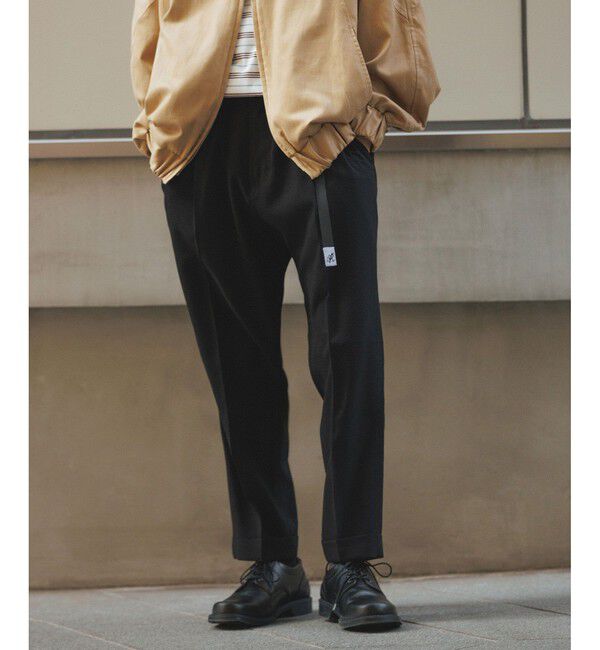 ADAM ET ROPE'「	【別注】《GRAMICCI/グラミチ》2WAY STRETCH WIDE TAPERED CROPPED」|スラックス|