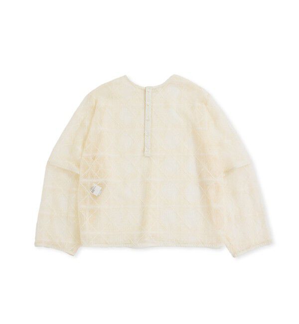 ADAM ET ROPE'「スクエアレースプルオーバー」|Tシャツ・カットソー|