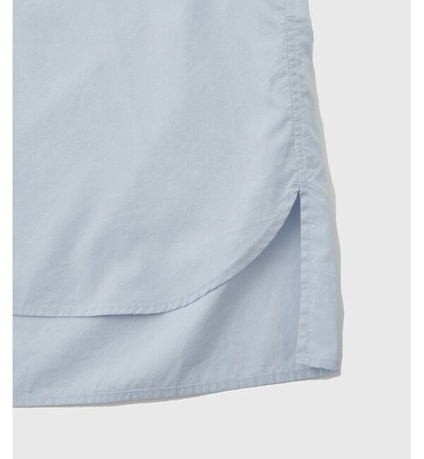 ADAM ET ROPE'「【Sea Island Cotton】バンドカラー シャツ」|シャツ・ブラウス|