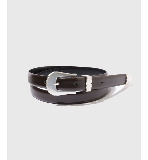 ADAM ET ROPE'「ウエスタン ベルト / ユニセックス」|ベルト|ブラウン(20)