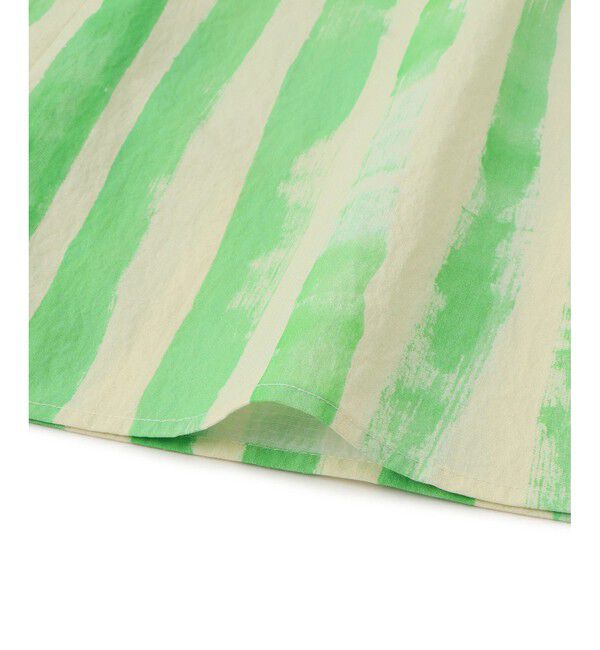 ADAM ET ROPE'「ロールペイントストライプワンピース」|ワンピース|