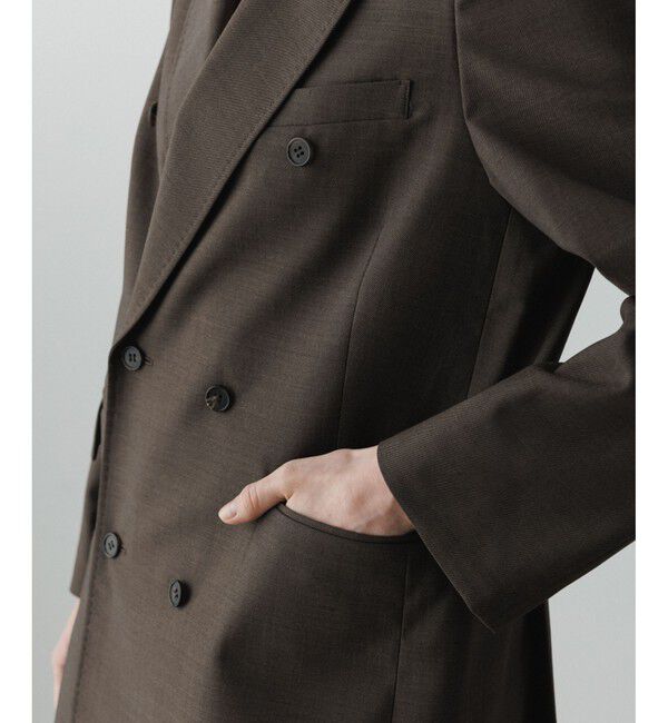 ADAM ET ROPE'「【EMOELLE】ボックスジャケット」|テーラードジャケット|