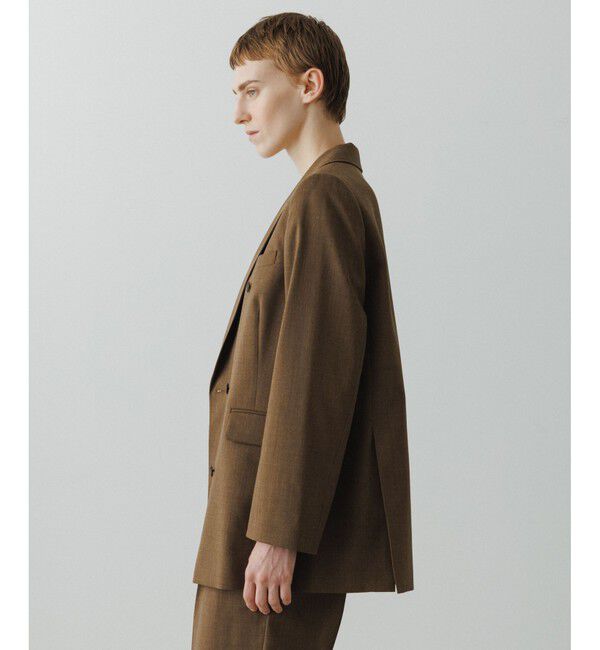 ADAM ET ROPE'「【EMOELLE】ボックスジャケット」|テーラードジャケット|