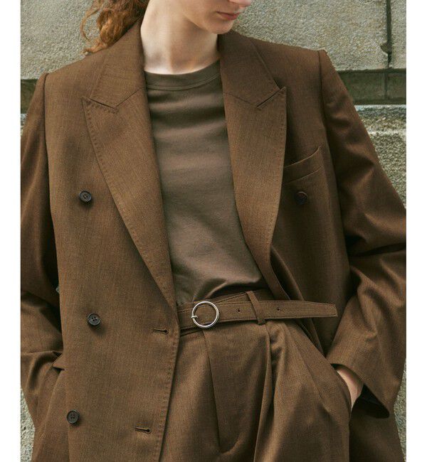 ADAM ET ROPE'「【EMOELLE】ボックスジャケット」|テーラードジャケット|