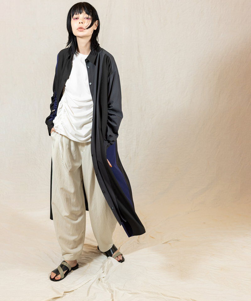  「ドローストリングTシャツ」|Tシャツ・カットソー|