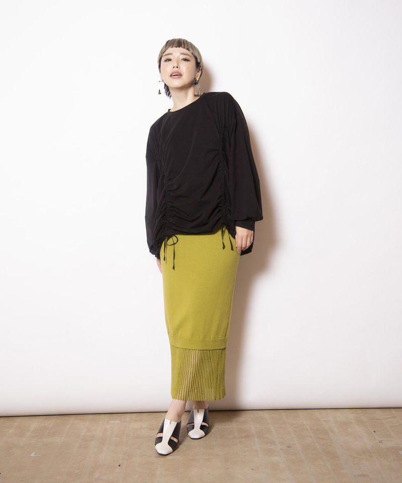  「ドローストリングTシャツ」|Tシャツ・カットソー|