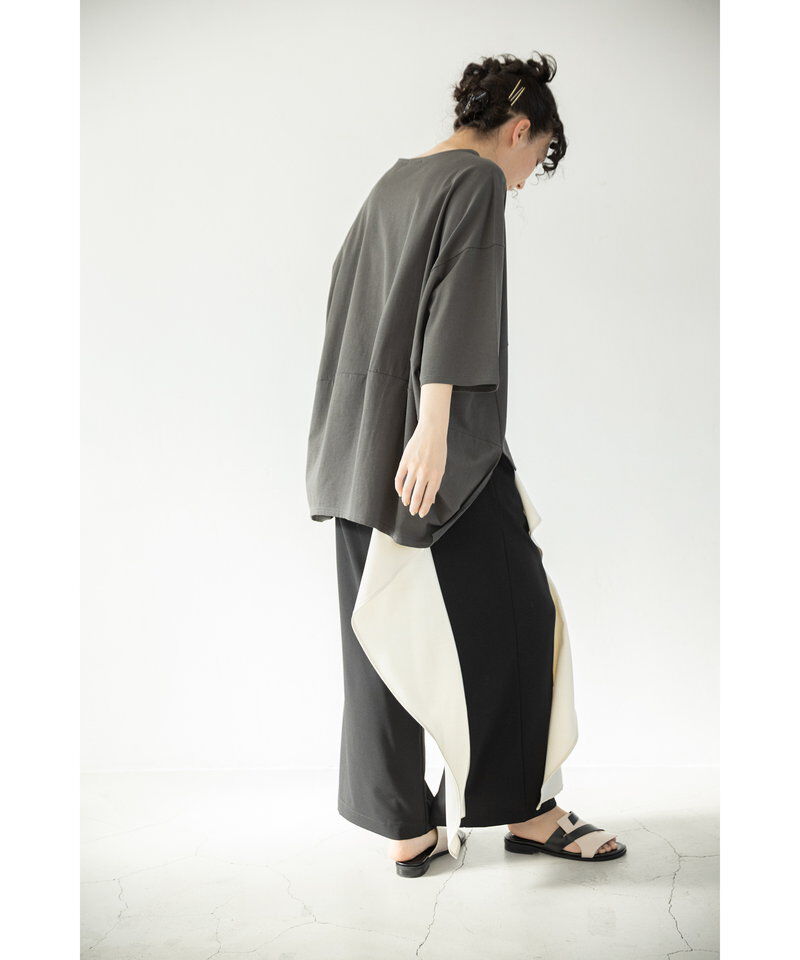  「バックロングコクーンプルオーバー」|Tシャツ・カットソー|