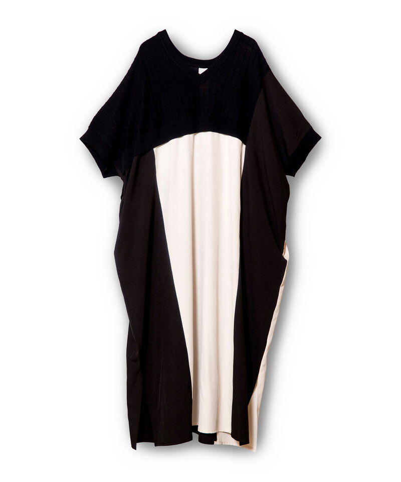  「2WAY切替ニットワンピース」|ワンピース|
