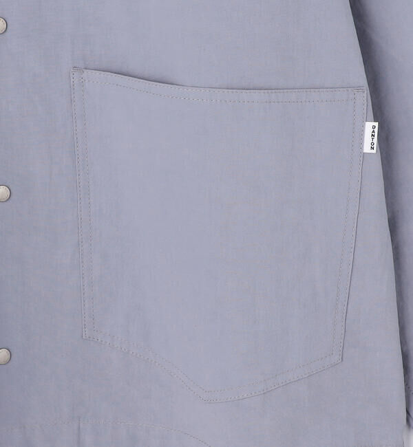  「DANTON | コットンリネン カバーオールシャツ MEN」|その他|