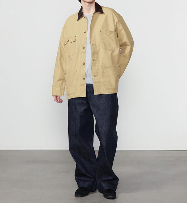  「orSlow | 〈別注〉RELAX FIT DUCK COVERALL MEN」|テーラードジャケット|