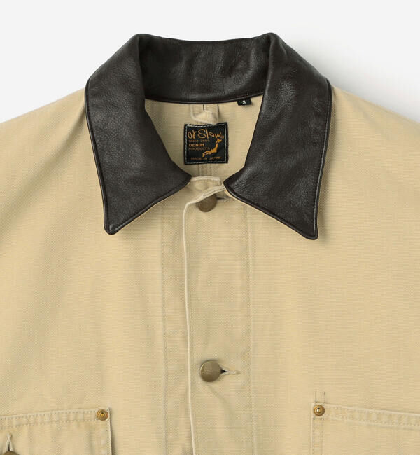  「orSlow | 〈別注〉RELAX FIT DUCK COVERALL MEN」|テーラードジャケット|