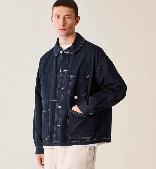 ORCIVAL「ORCIVAL | 〈別注〉コットンヘンプデニム カバーオール MEN」|テーラードジャケット|
