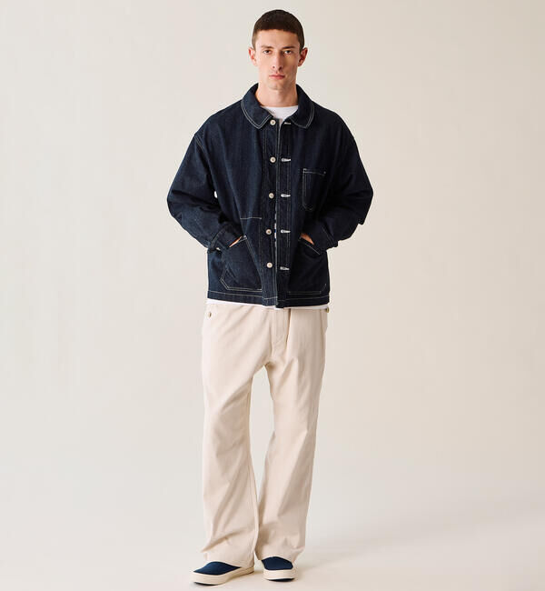 ORCIVAL「ORCIVAL | 〈別注〉コットンヘンプデニム カバーオール MEN」|テーラードジャケット|