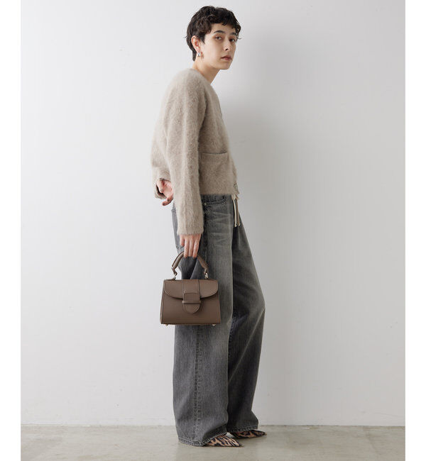  「カシミヤ混ファーニットジャケット」|ニット・セーター|