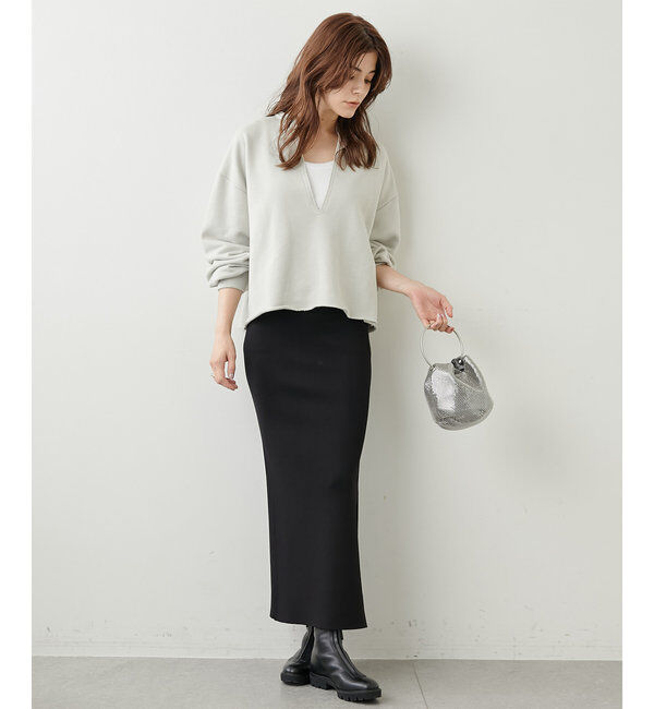  「スウェットVネックプルオーバー２」|Tシャツ・カットソー|