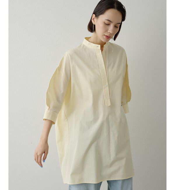  「刺繍チュニックシャツ」|シャツ・ブラウス|