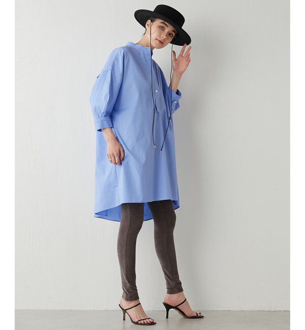  「刺繍チュニックシャツ」|シャツ・ブラウス|