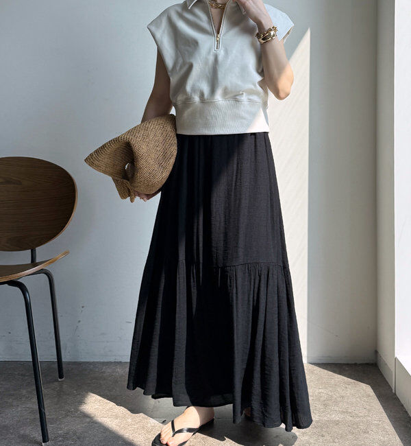  「ハーフジップスウェット＋ワンピースセット」|スーツ|