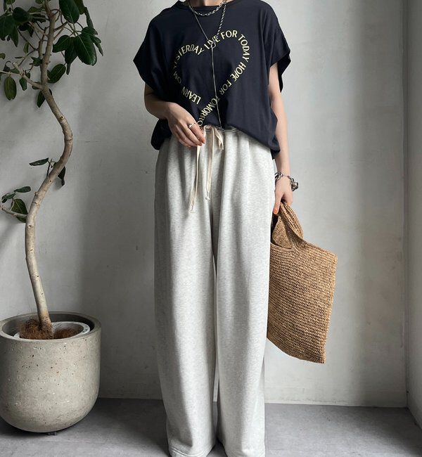  「【WEB限定】ハートタックスリーブTEE」|Tシャツ・カットソー|