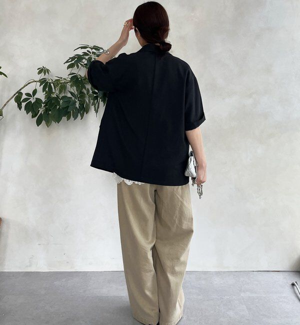  「メランジスラブテーラードジャケット」|テーラードジャケット|