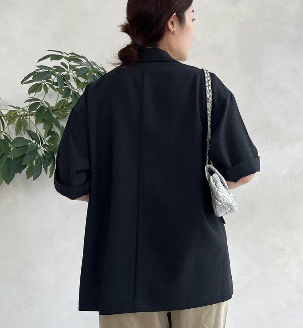  「メランジスラブテーラードジャケット」|テーラードジャケット|