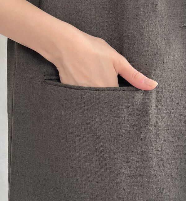  「メランジスラブテーラードジャケット」|テーラードジャケット|