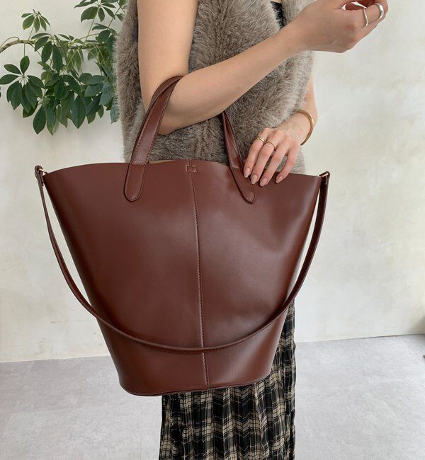  「【WEB限定】タテ型2WAYバケツトート」|トートバッグ|