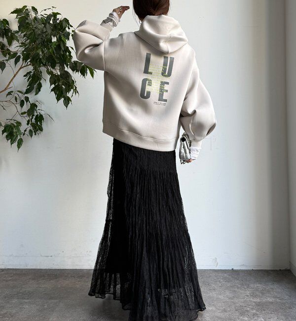  「【WEB限定】バックロゴパーカー」|Tシャツ・カットソー|