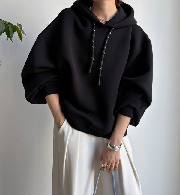  「【WEB限定】バックロゴパーカー」|Tシャツ・カットソー|ブラック