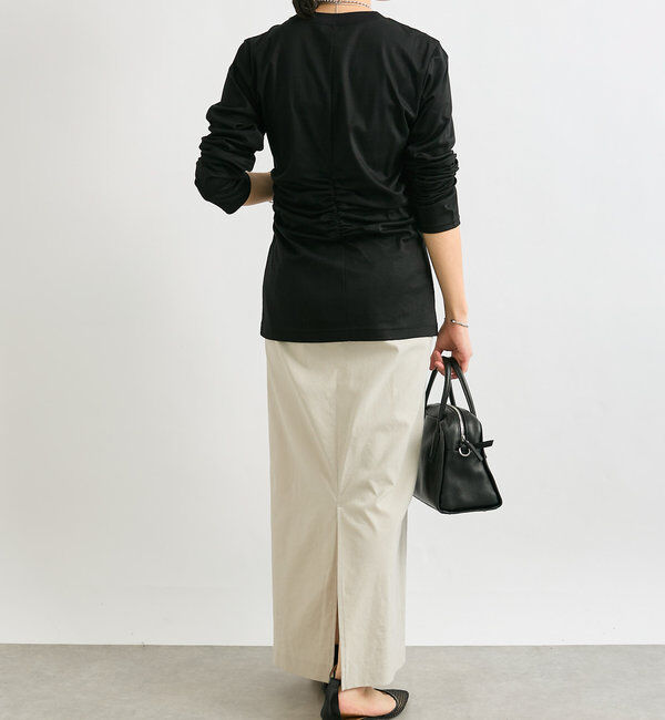  「【ストレッチ◎】ナチュラルストレッチスカート」|スカート|