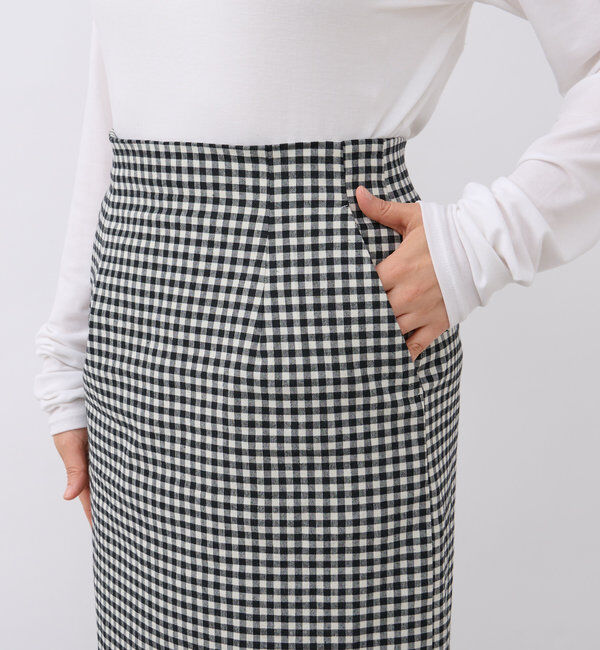  「【ストレッチ◎】ナチュラルストレッチスカート」|スカート|