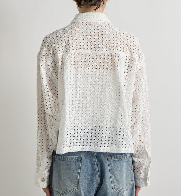  「【着映え◎】レースワークジャケット」|その他|