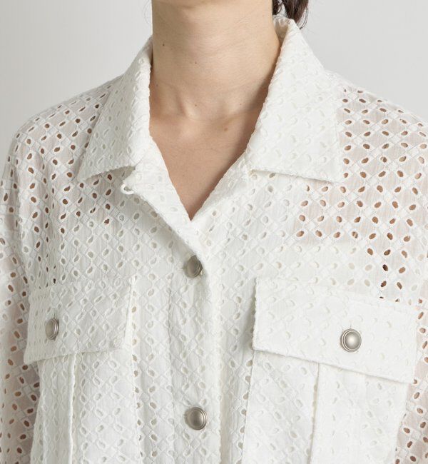  「【着映え◎】レースワークジャケット」|その他|