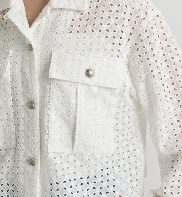  「【着映え◎】レースワークジャケット」|その他|