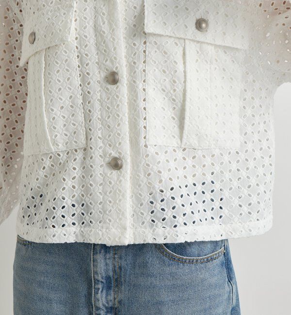  「【着映え◎】レースワークジャケット」|その他|
