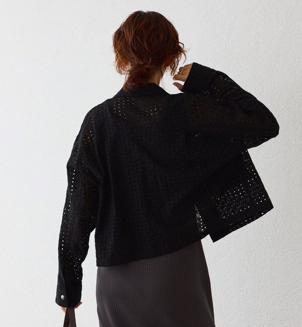  「【着映え◎】レースワークジャケット」|その他|