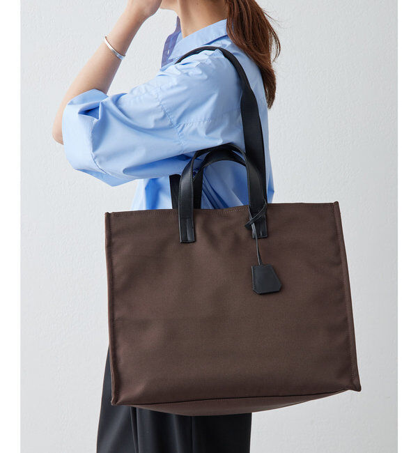 2.718「【2.718】マーケットトートバッグ/L」|トートバッグ|ブラウン