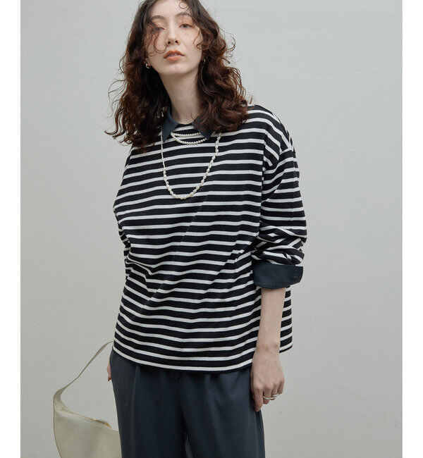  「ボーダープルオーバー」|Tシャツ・カットソー|