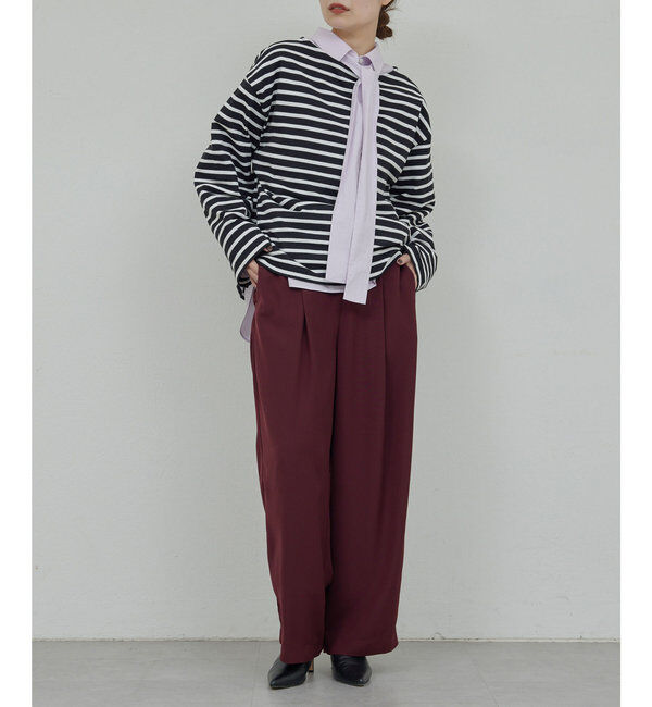  「ボーダープルオーバー」|Tシャツ・カットソー|